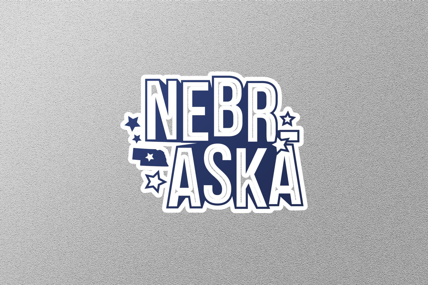 Nebraska 2 State Sticker