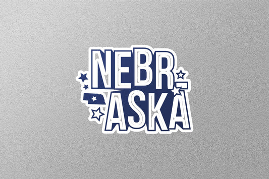 Nebraska 2 State Sticker