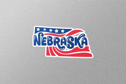 Nebraska 3 State Sticker