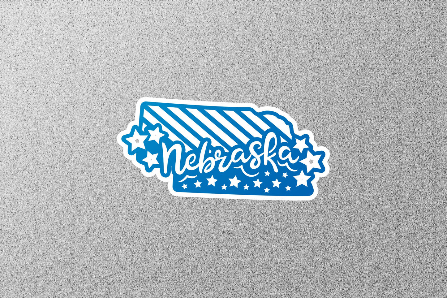 Nebraska 4 State Sticker