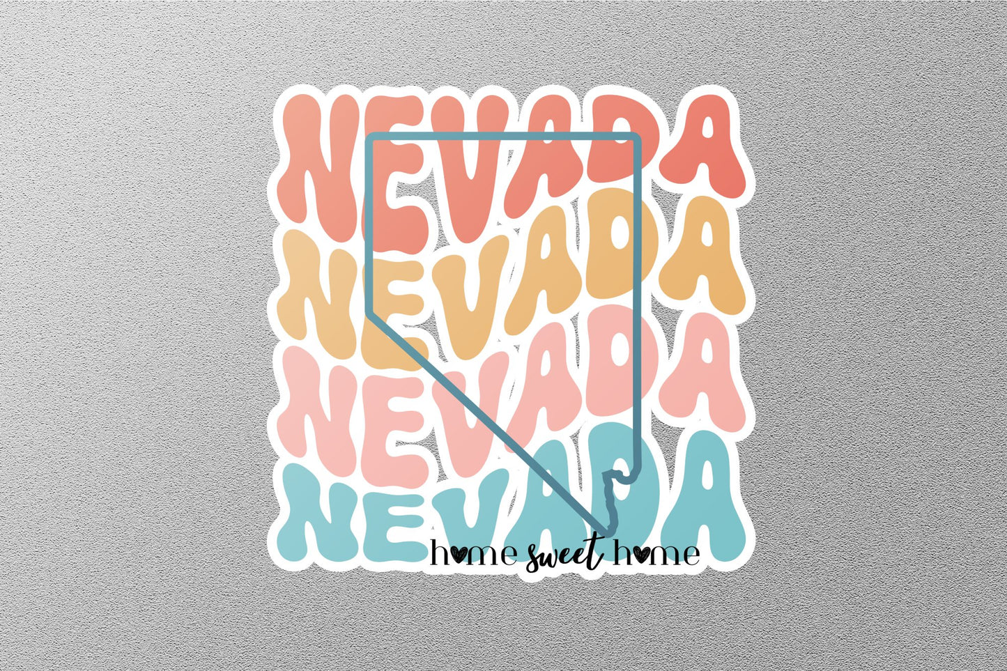 Retro Nevada Sticker