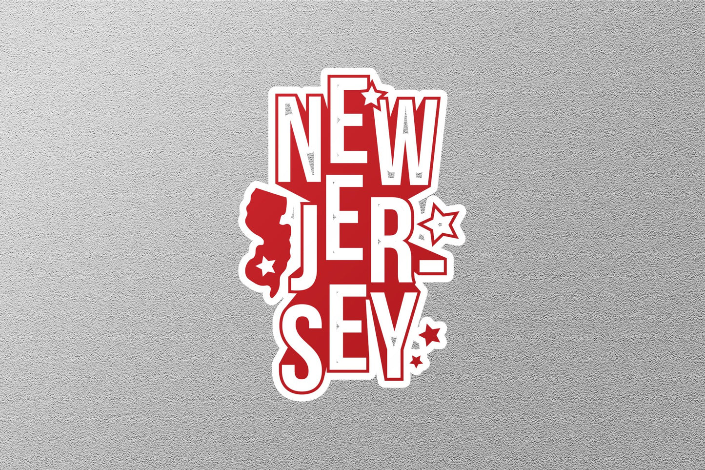 New Jersey 1 State Sticker