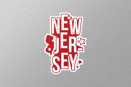 New Jersey 1 State Sticker