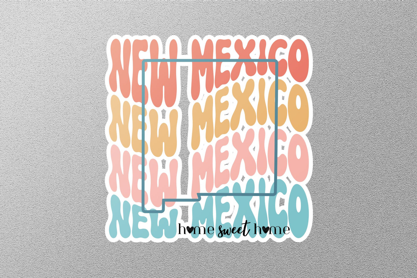 Retro New Mexico Sticker