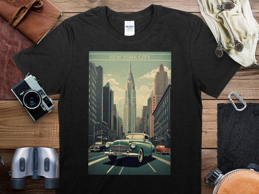 Vintage New York City T-Shirt, New York City Travel Shirt