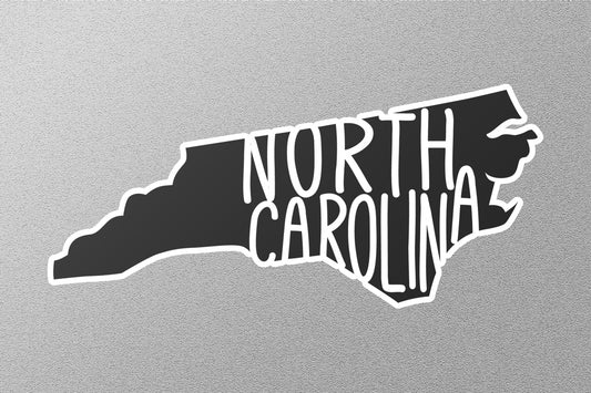 North Carolina 5 State Sticker