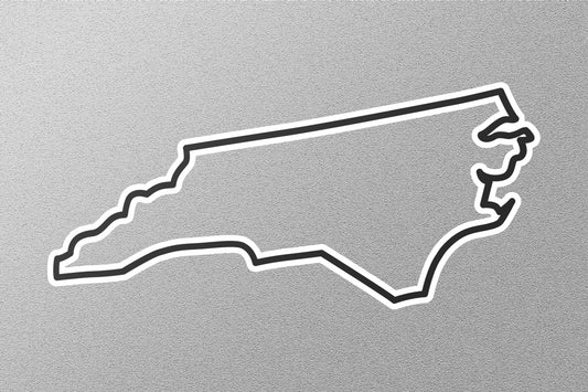 North Carolina 6 State Sticker