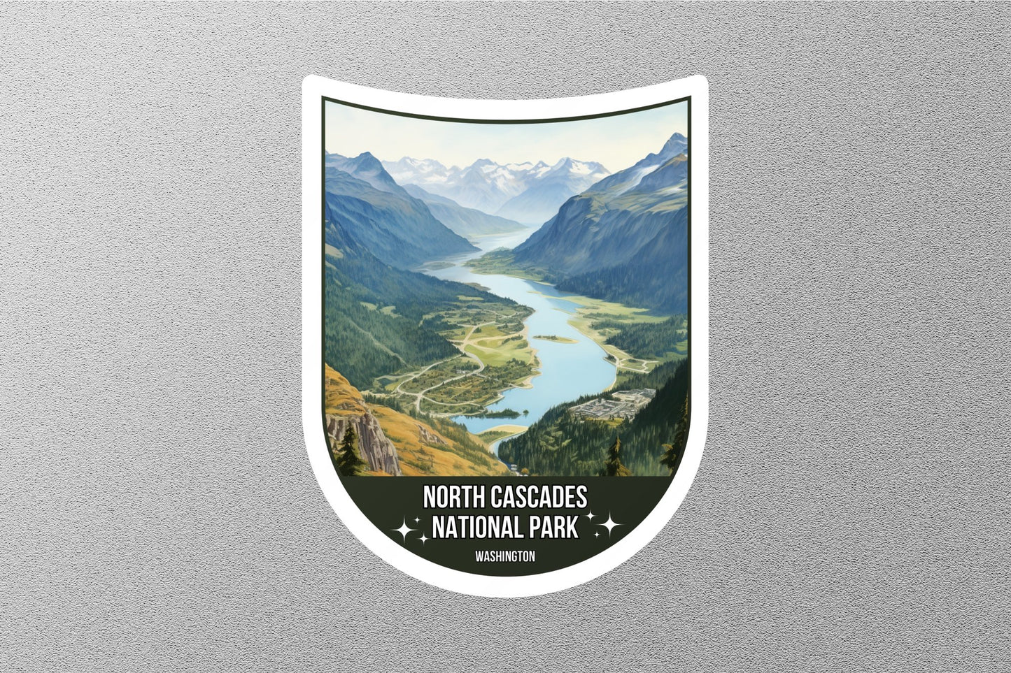 North Cascades National Park Sticker