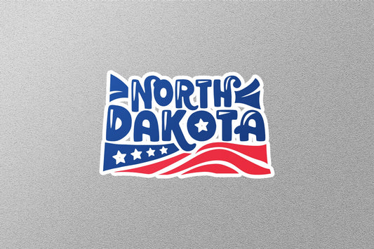 North Dakota 2 State Sticker