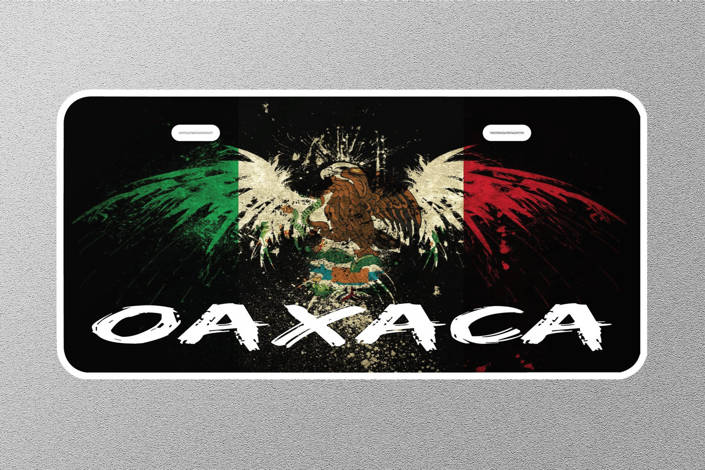 OAXACA Mexico Licence Plate Sticker