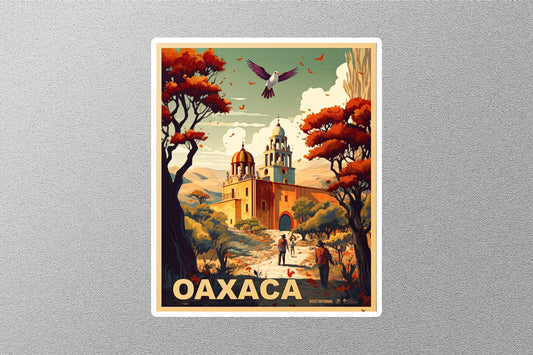 Vintage Oaxaca Travel Stickers