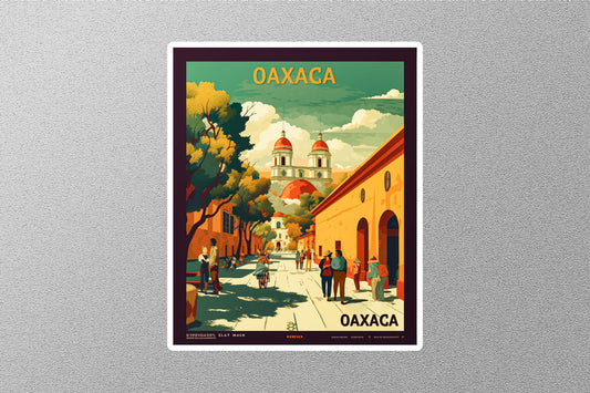 Vintage Oaxaca Travel Stickers