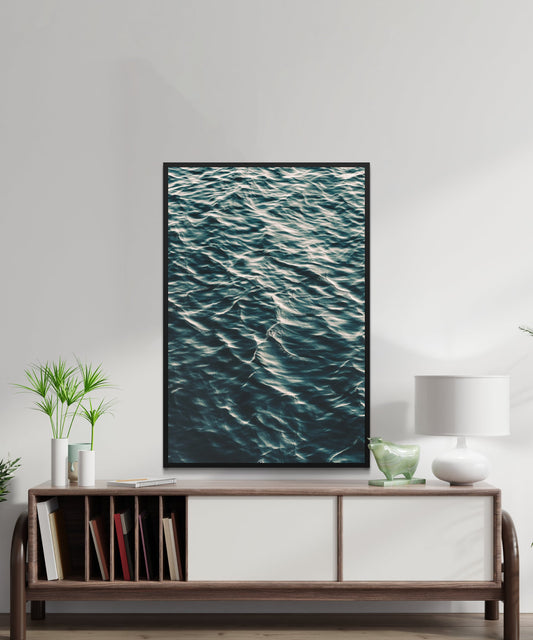 Ocean Waves Poster - Matte Paper