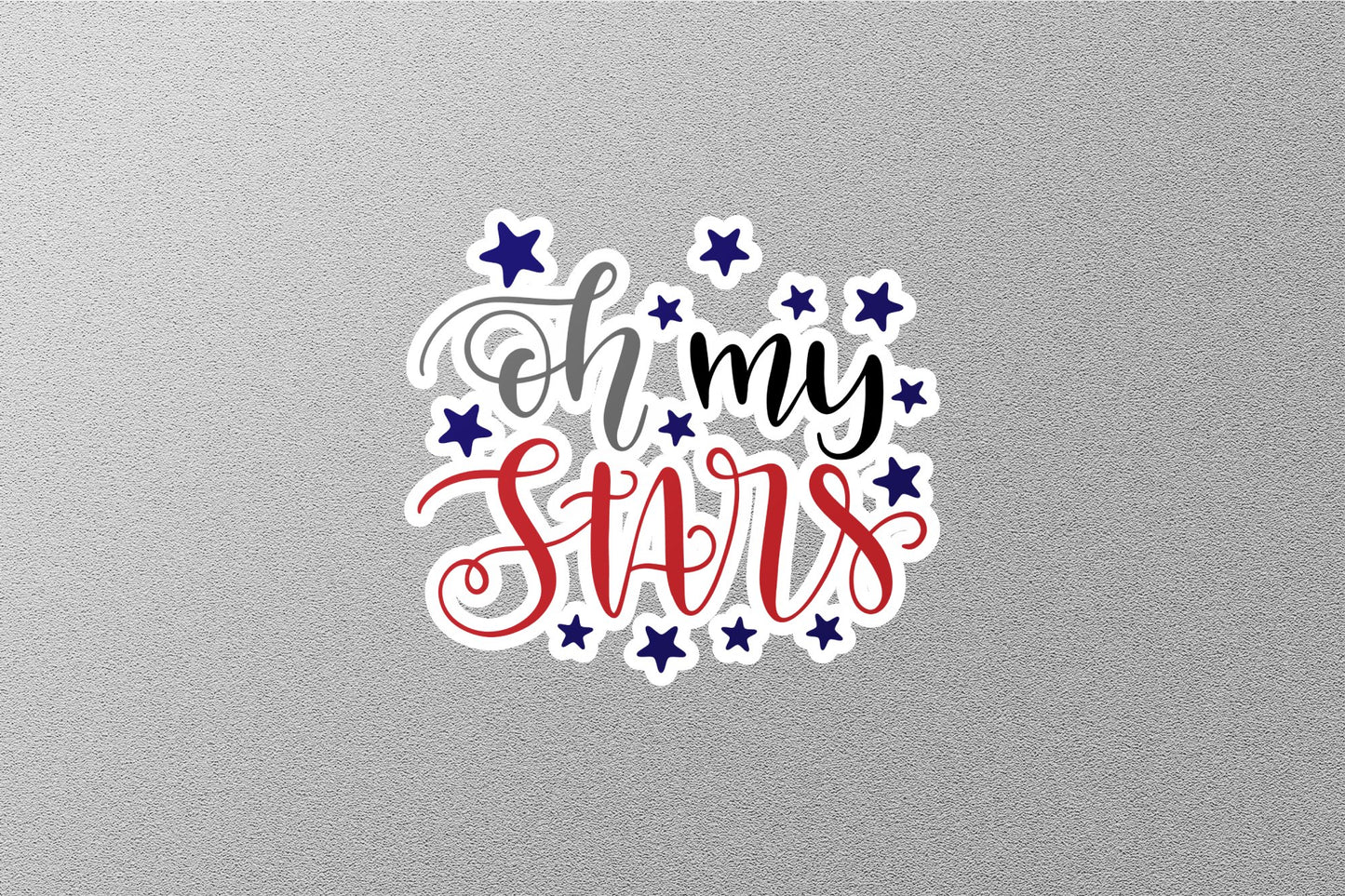 Oh My Stars State Sticker