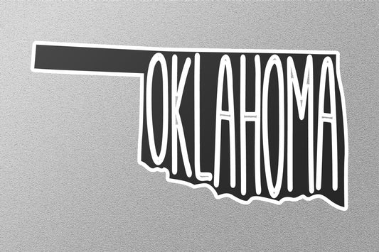 Oklahoma 4 State Sticker