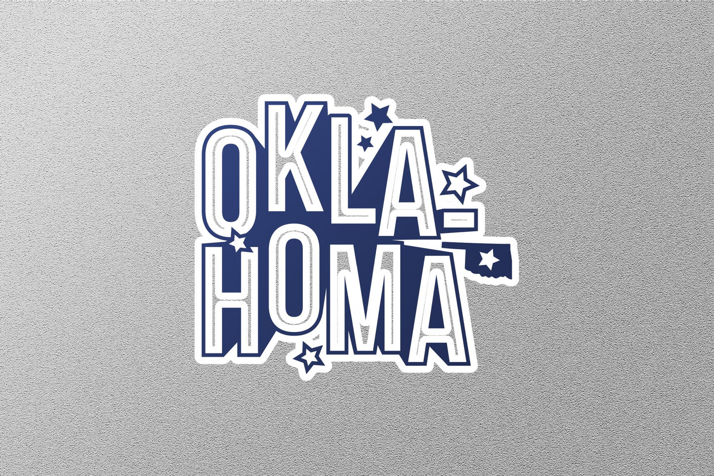 Oklahoma 2 State Sticker