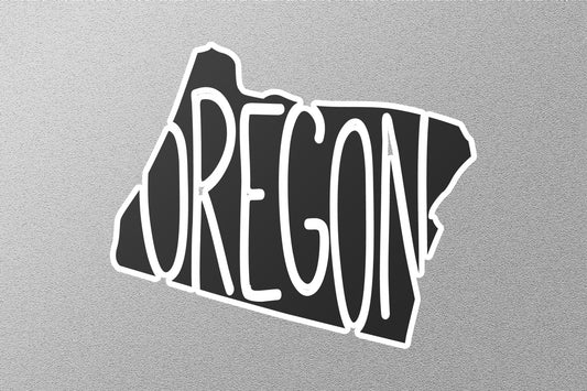 Oregon 5 State Sticker