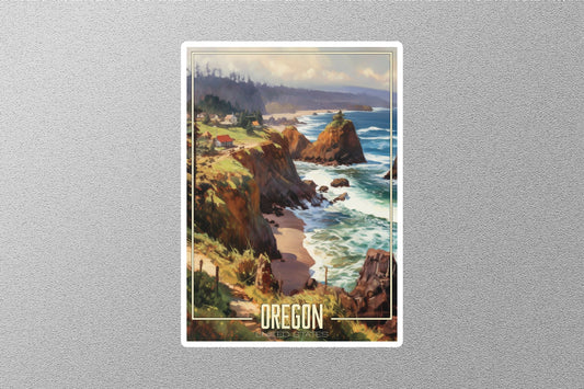 Dreamy Oregon Travel Stickers