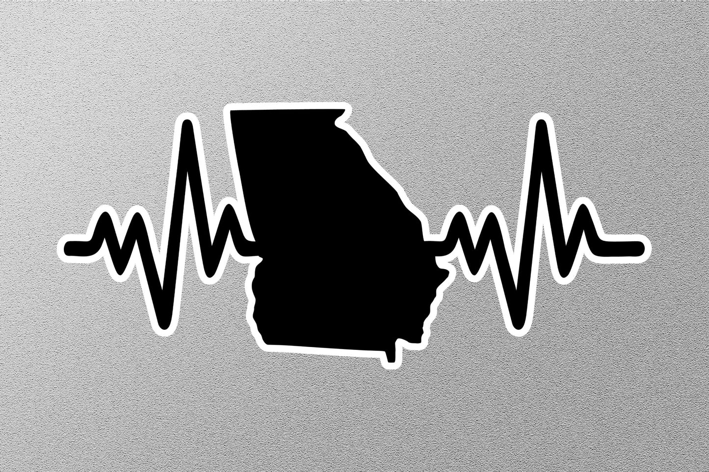 Georgia Heartbeat Sticker