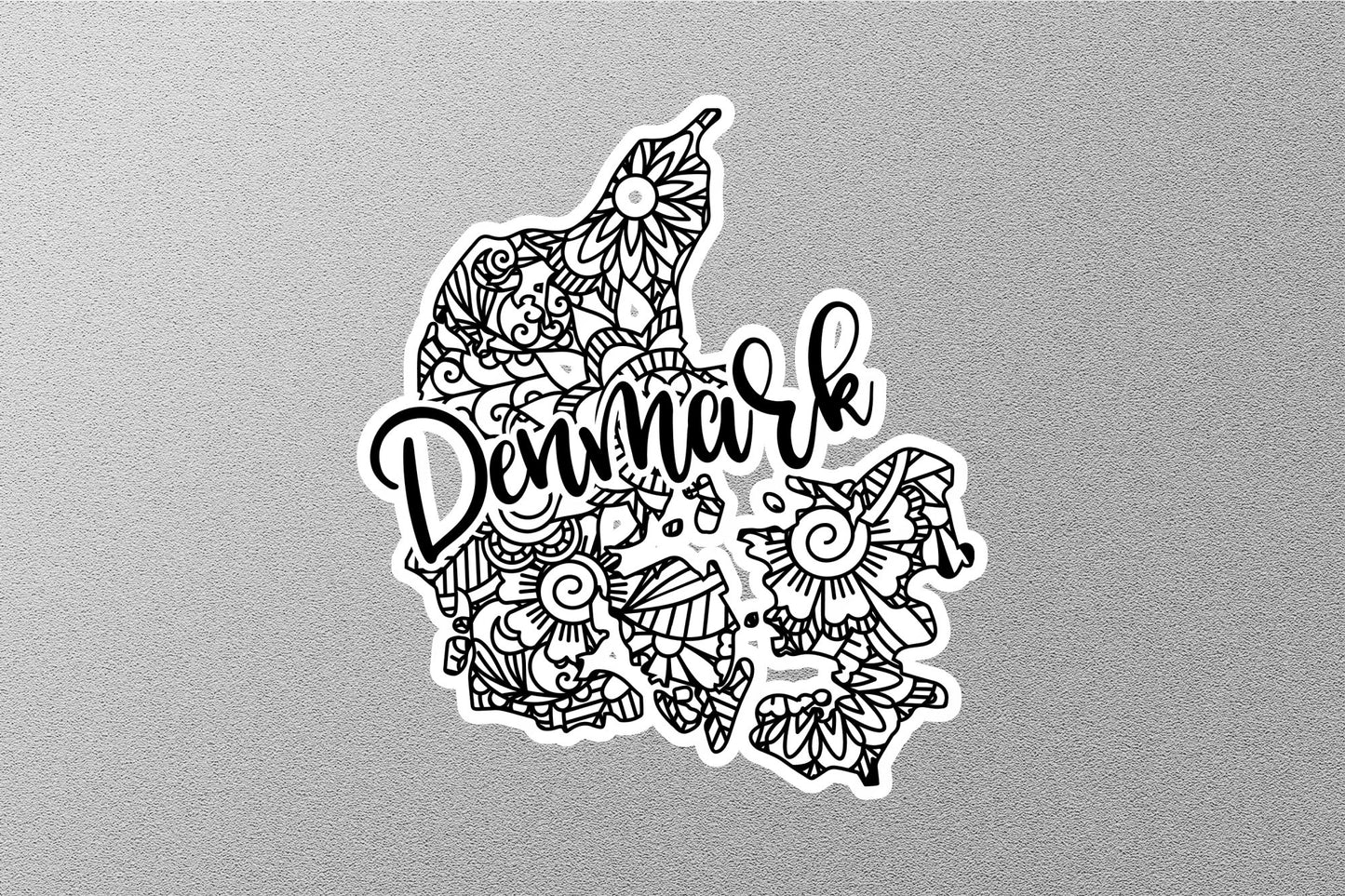 Wholesale Denmark Travel Sticker