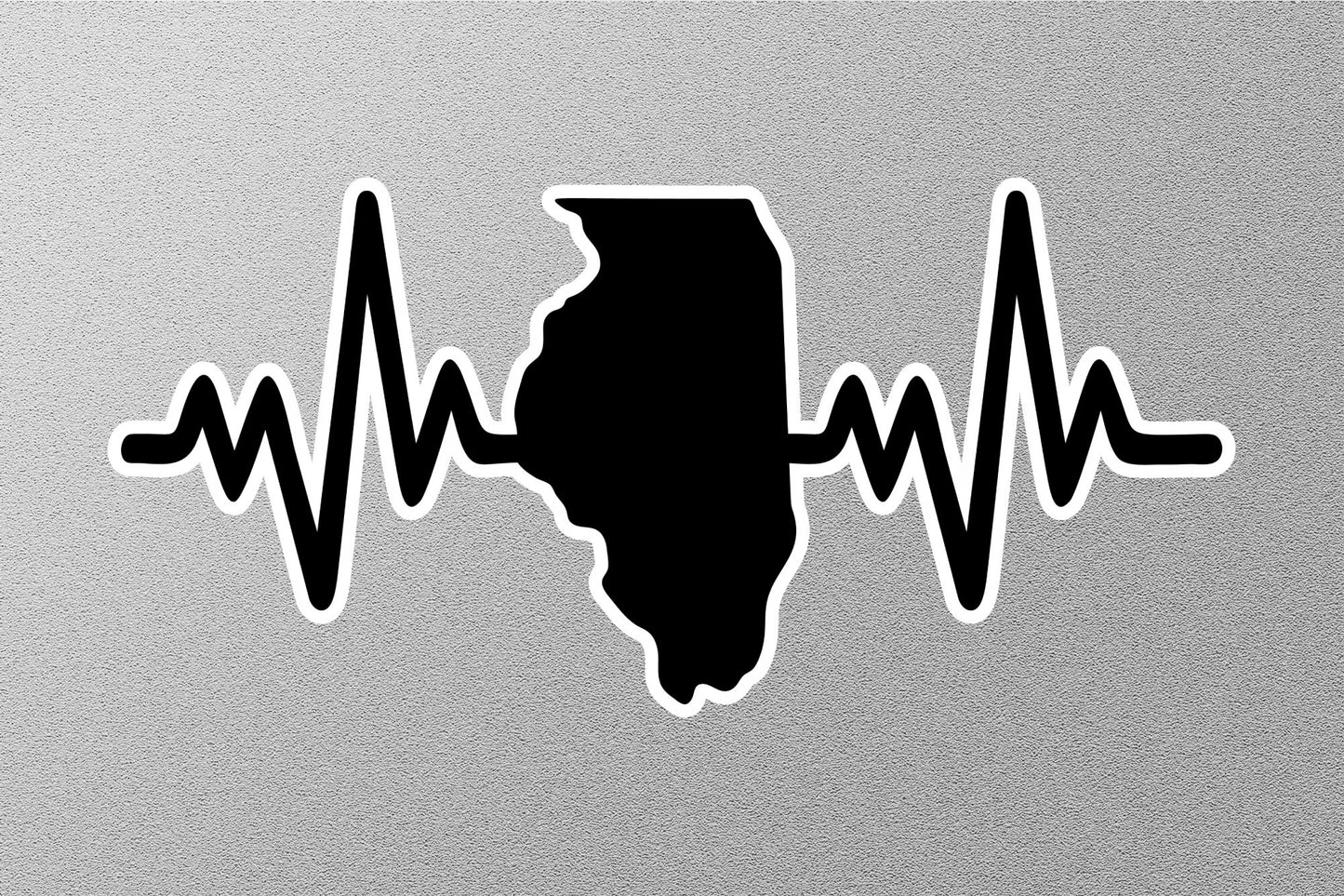 Illinois Heartbeat Sticker