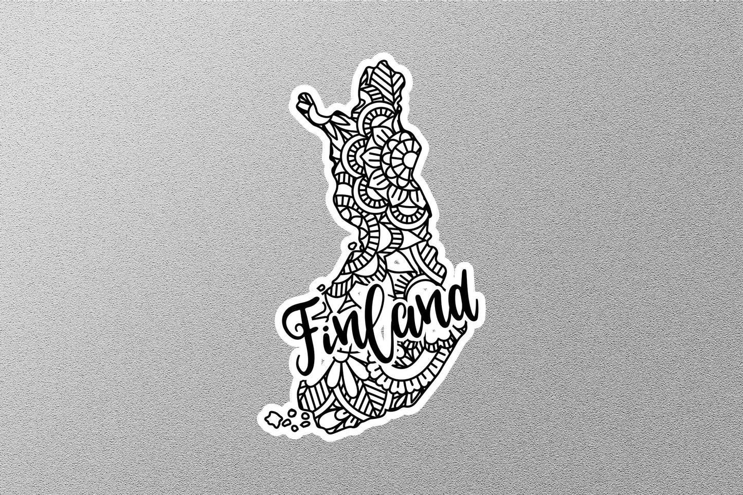 Wholesale Finland Travel Sticker