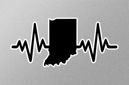 Indiana Heartbeat Sticker