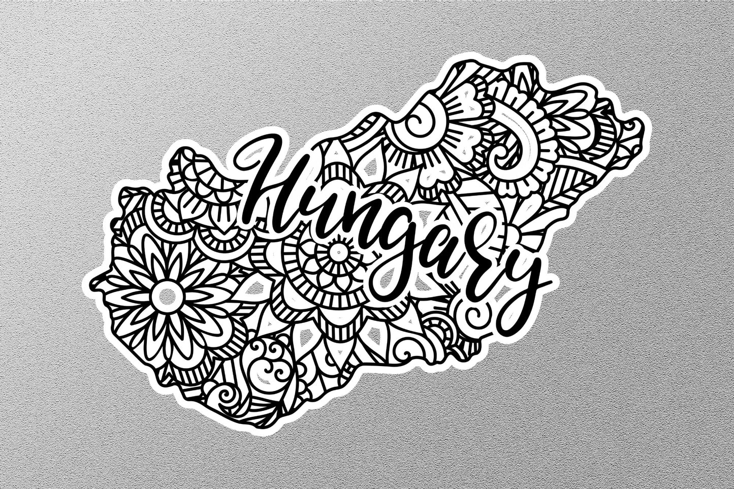 Wholesale Hungary Travel Sticker