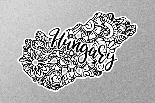 Wholesale Hungary Travel Sticker