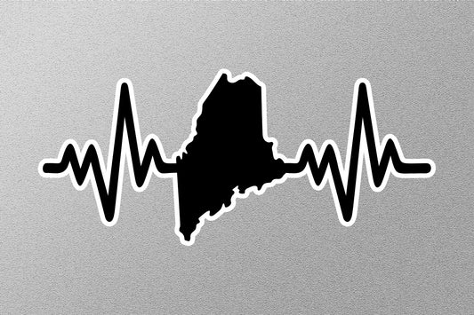 Maine Heartbeat Sticker