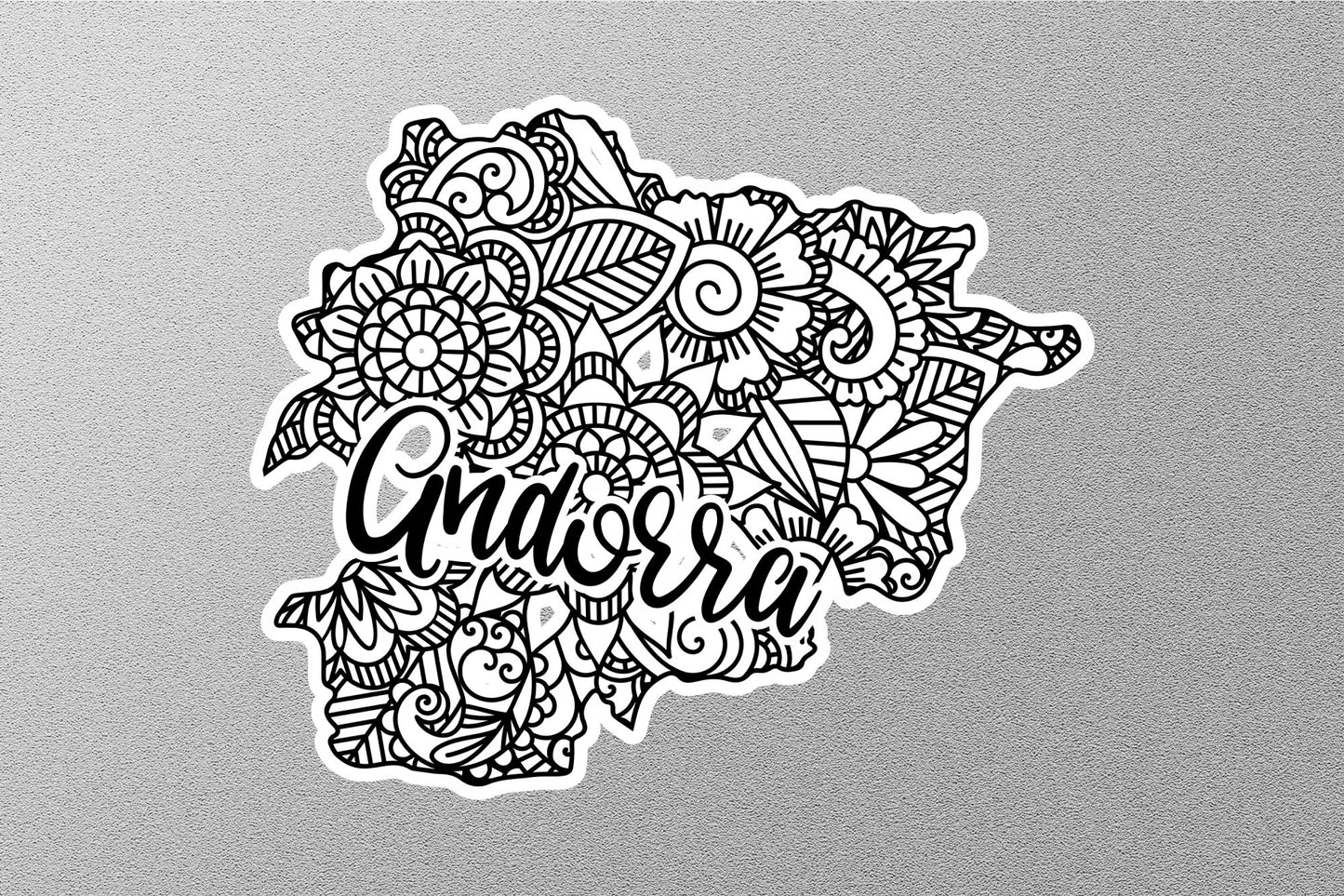 Wholesale Andorra Travel Sticker