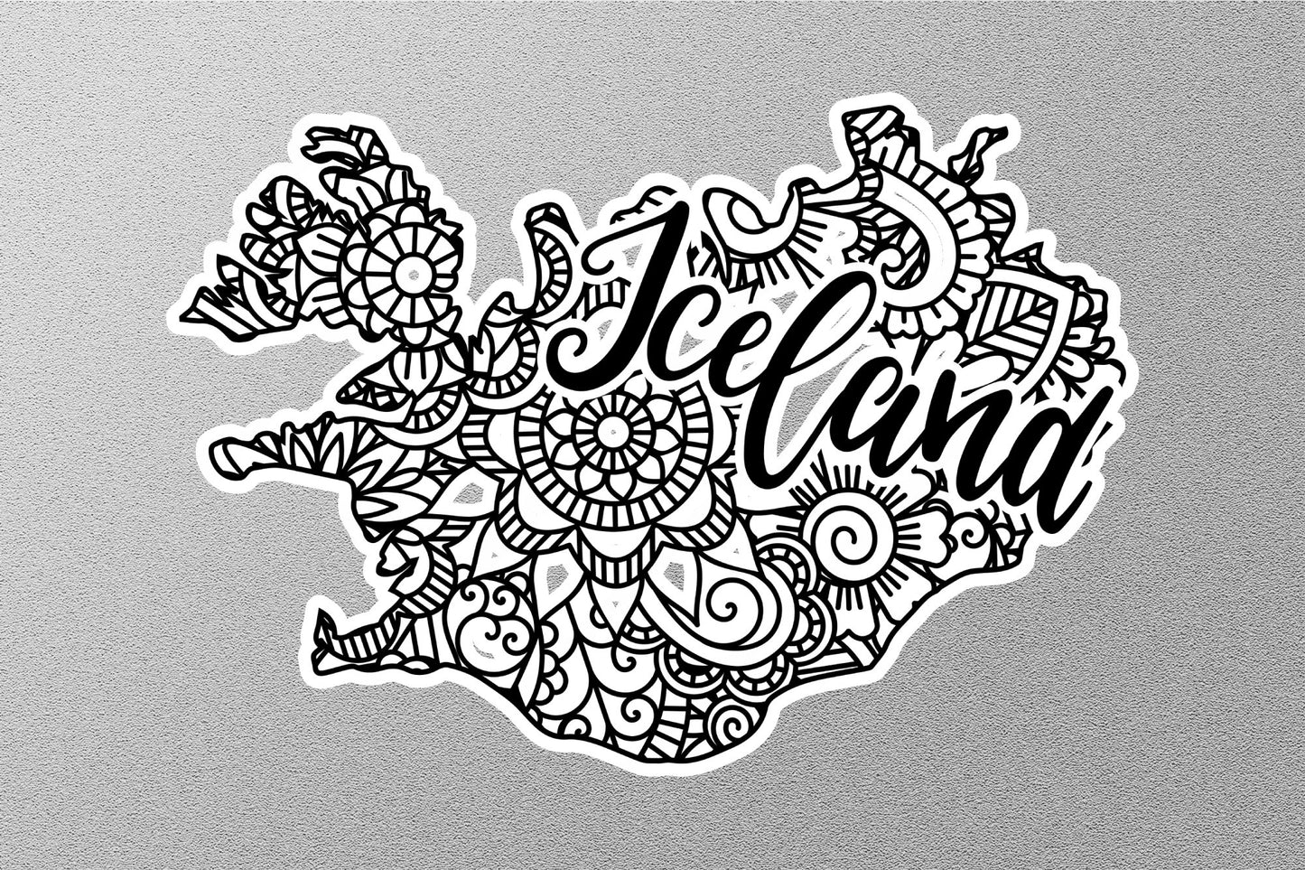 Wholesale Iceland Travel Sticker