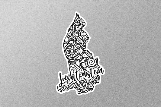 Wholesale Liechtenstein Travel Sticker