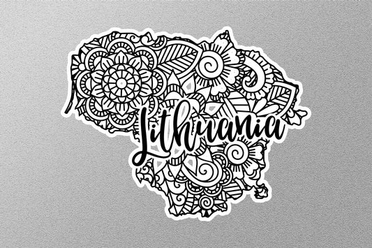 Wholesale Lithuania Travel Sticker