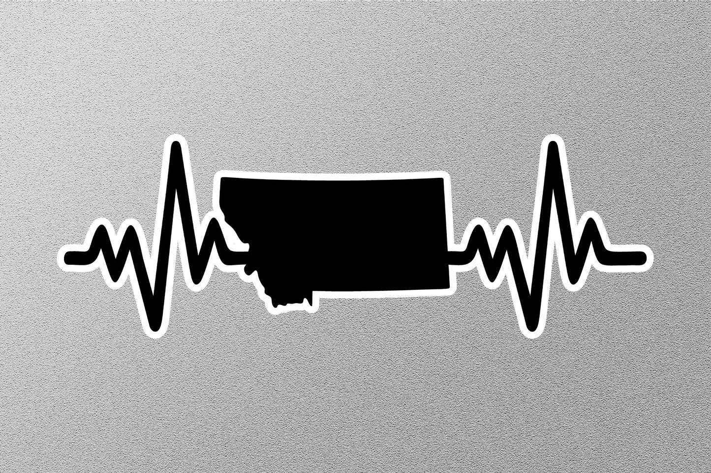 Montana Heartbeat Sticker