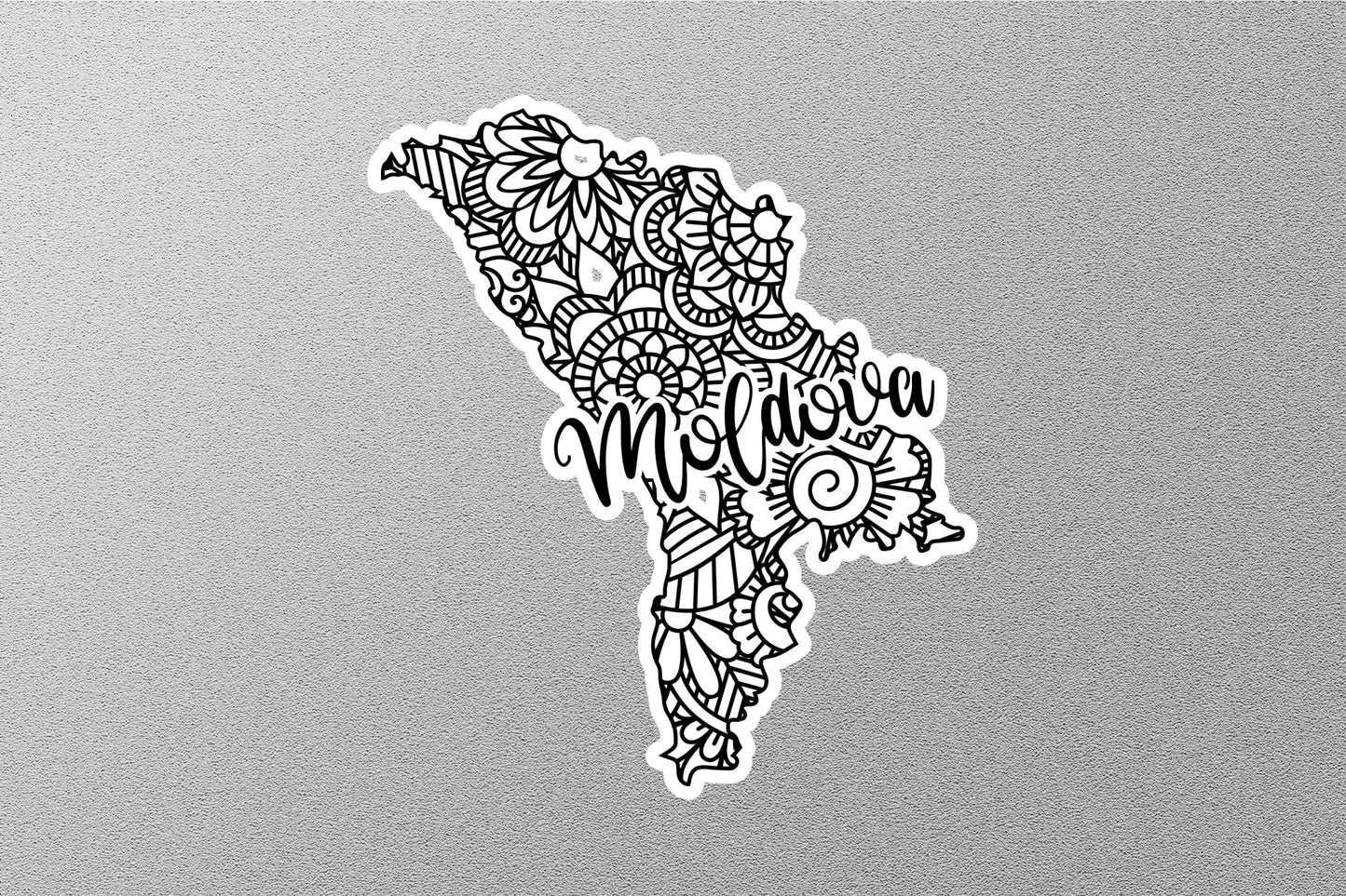 Wholesale Moldova Travel Sticker