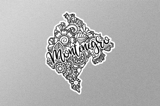 Wholesale Montenegro Travel Sticker