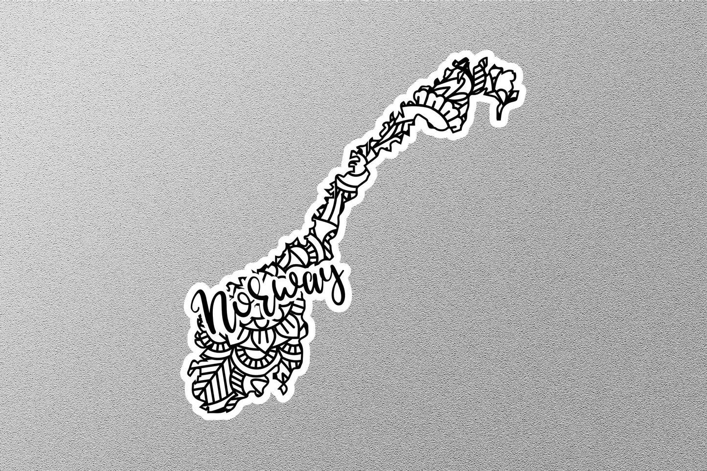 Wholesale Norway Travel Sticker