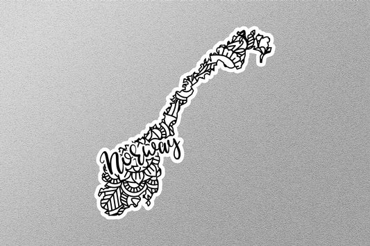 Wholesale Norway Travel Sticker