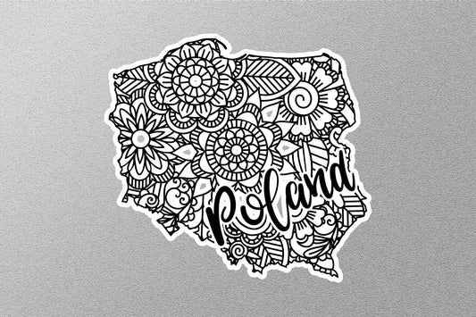 Wholesale Poland Travel Sticker