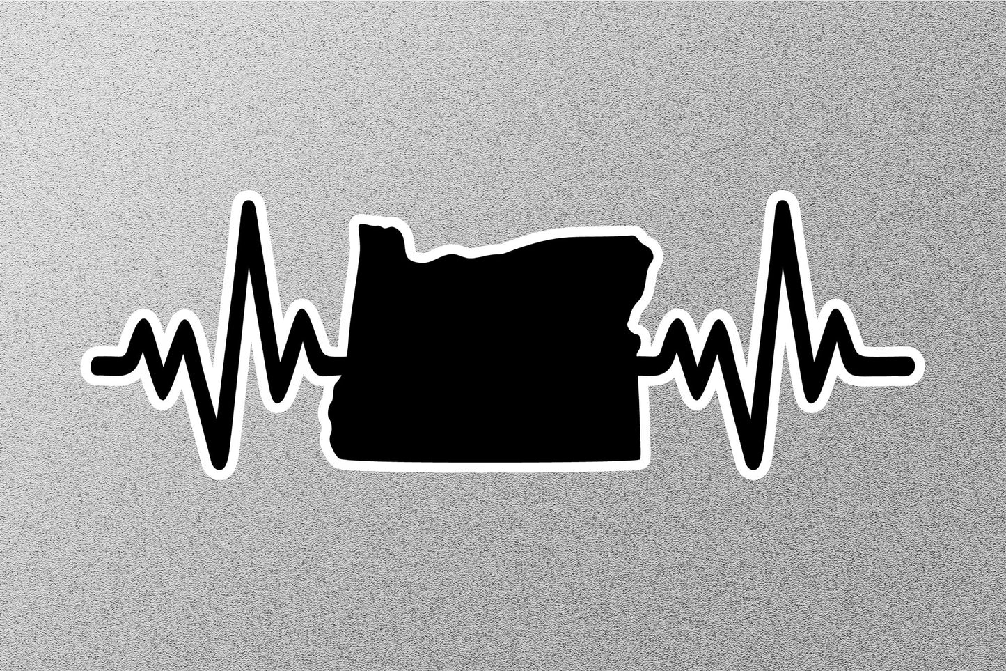 Oregon Heartbeat Sticker