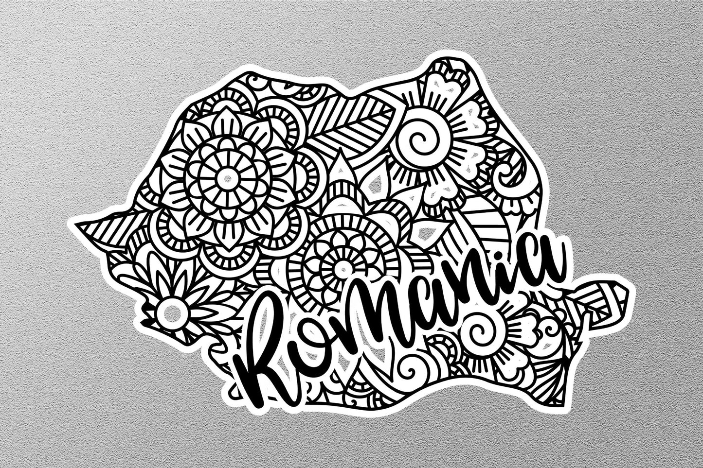 Wholesale Romania Travel Sticker