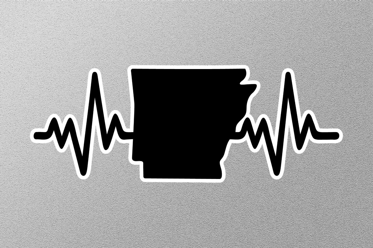 Arkansas Heartbeat Sticker