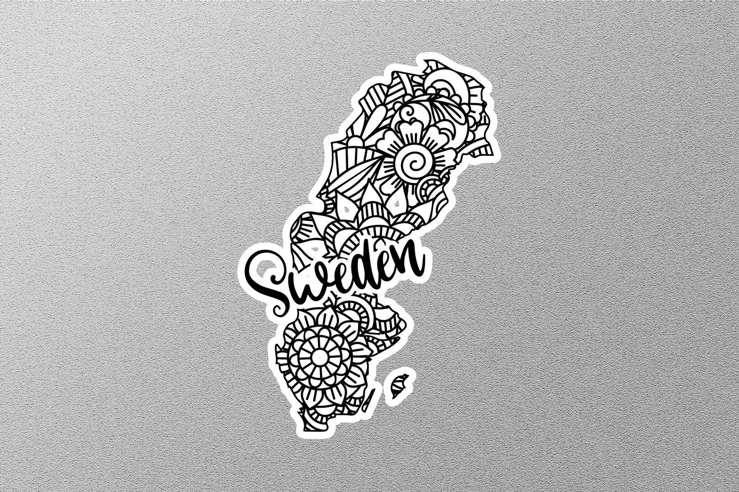 Wholesale Sweden Travel Sticker