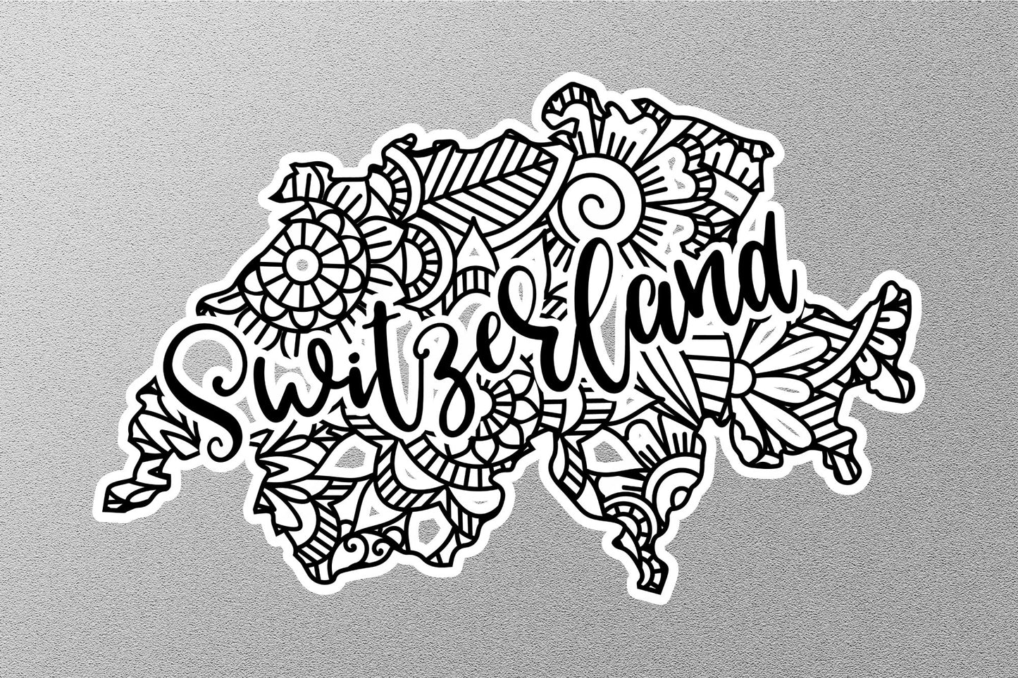 Wholesale Switzerland Travel Sticker