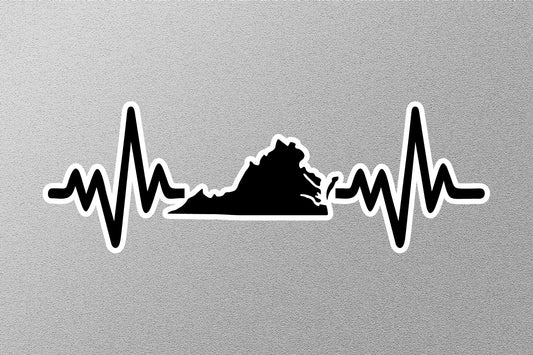 Virginia Heartbeat Sticker