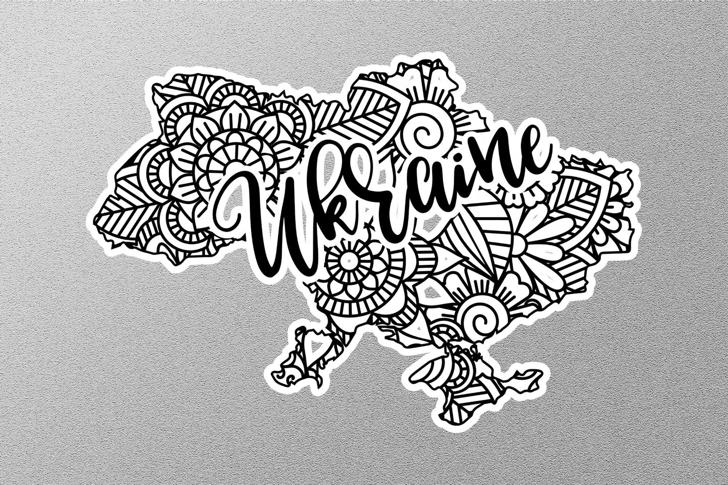 Wholesale Ukraine Travel Sticker