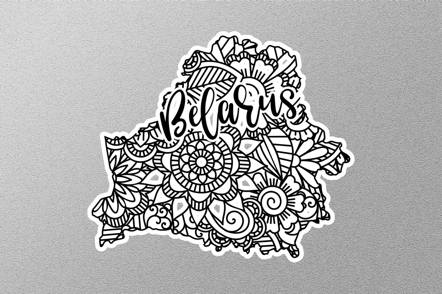 Wholesale Belarus Travel Sticker