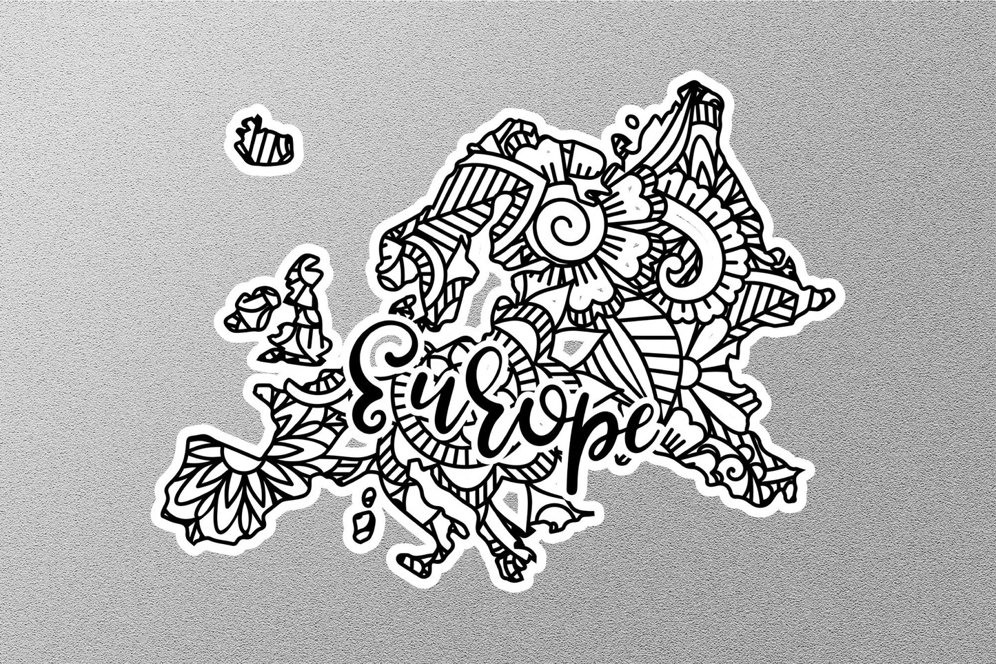 Wholesale Europe Travel Sticker