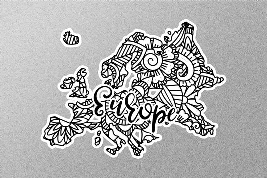 Wholesale Europe Travel Sticker